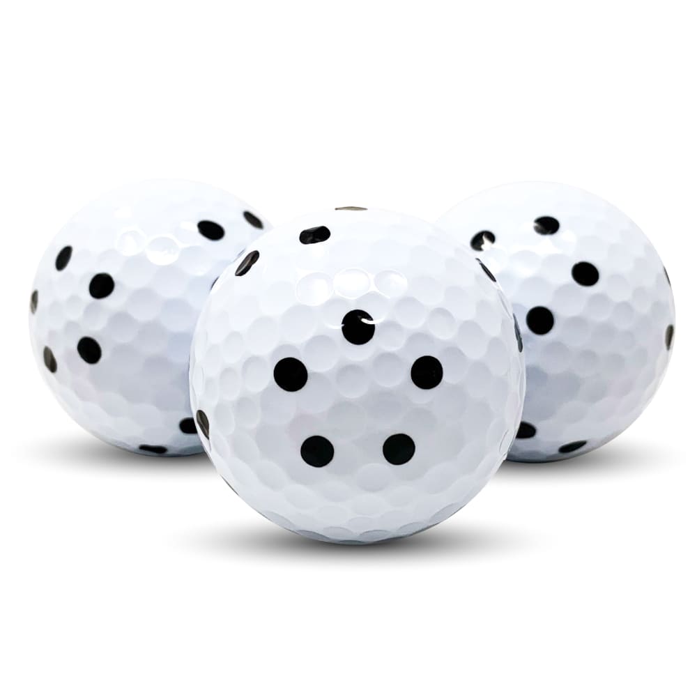 Square Golf Dotted Golf Balls (12 pack)