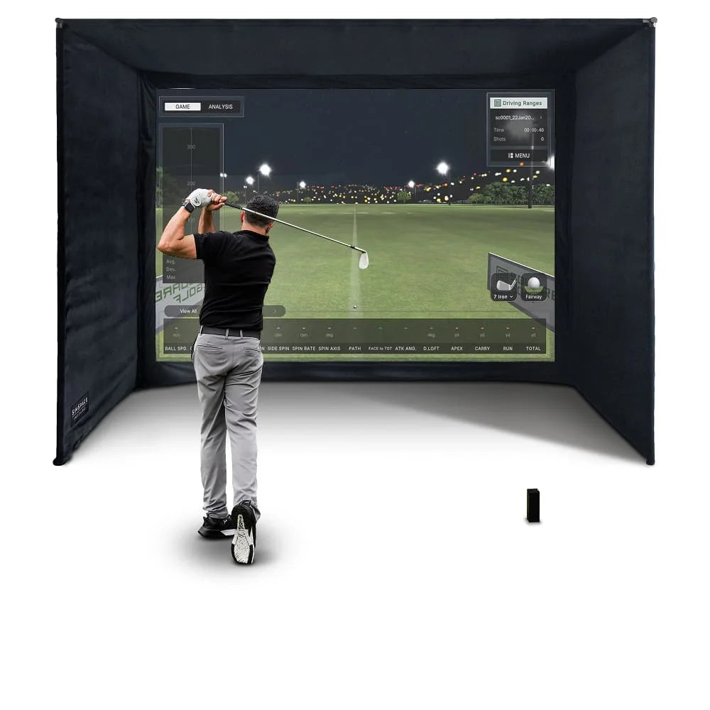 Square Golf Home Simulator Bundle | Complete Indoor Golf Setup ...
