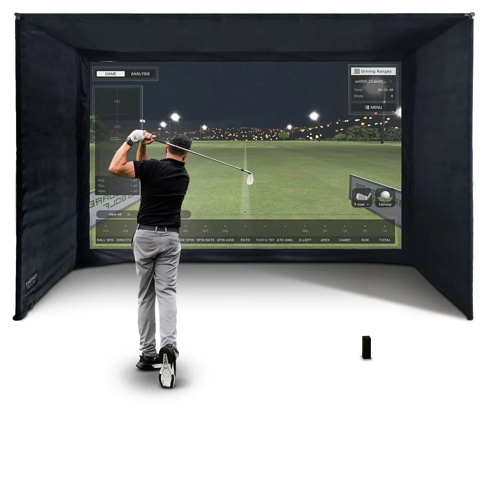 Square Golf Home Enclosure Bundle