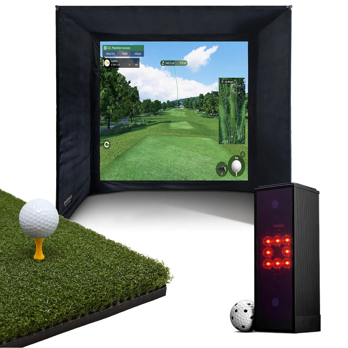 Square Golf Home Simulator Bundle