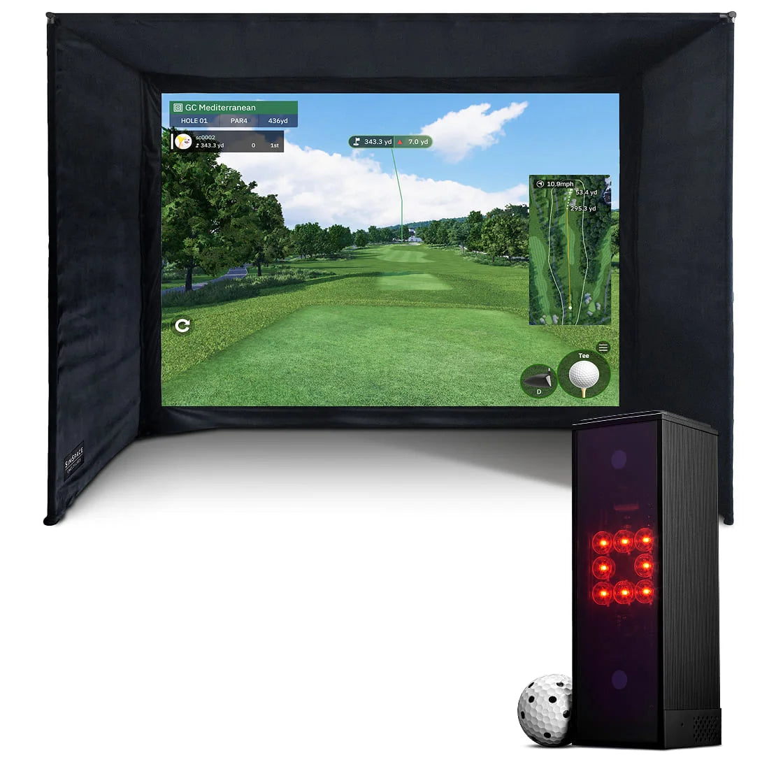 Square Golf Home Simulator Bundle