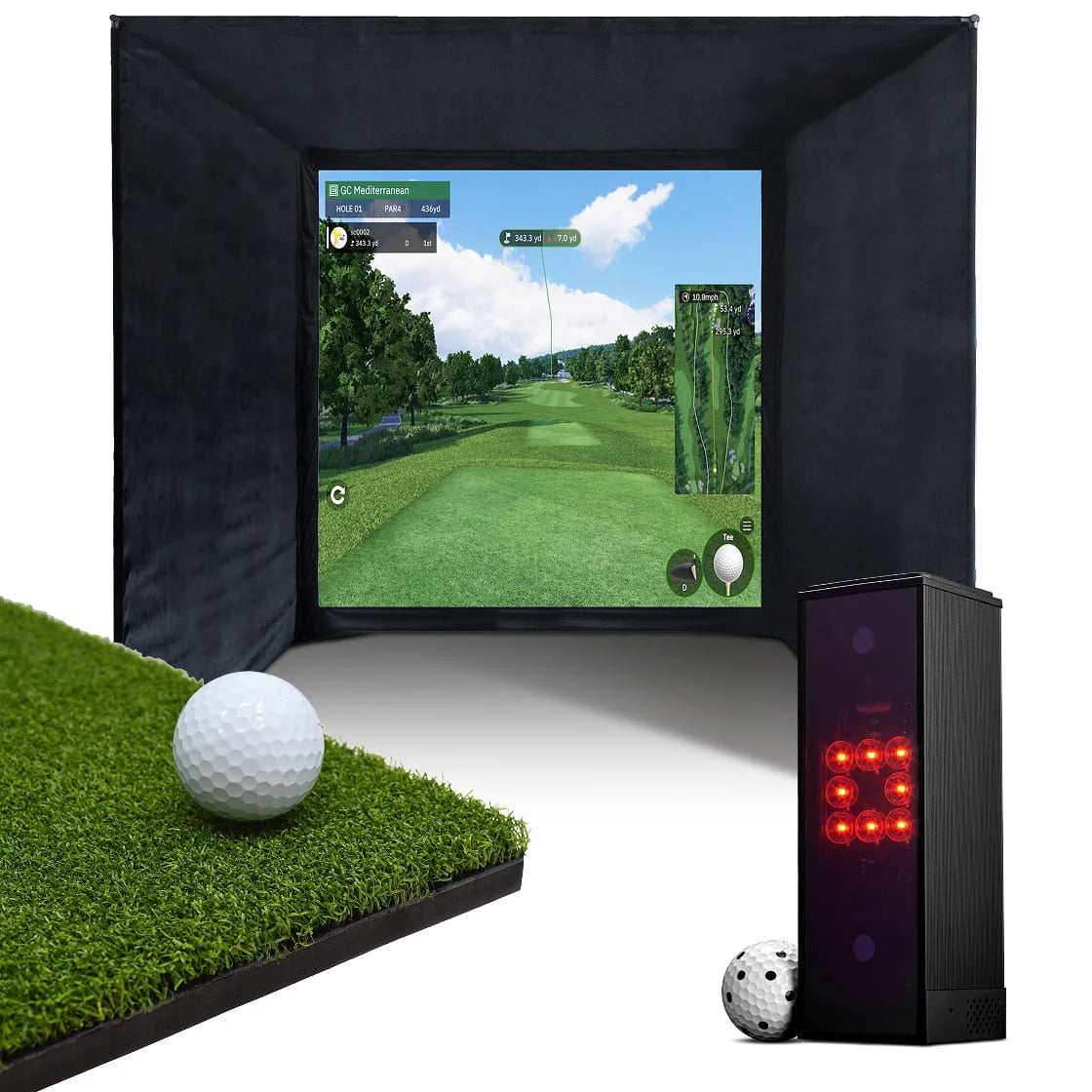 Square Golf Home Simulator Bundle
