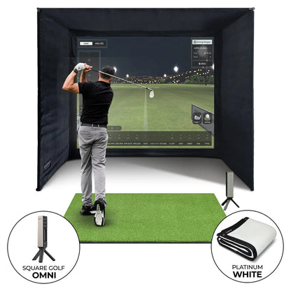 Square Golf Omni Enclosure Bundle