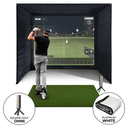Square Golf Omni Enclosure Bundle