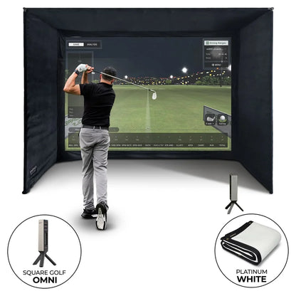 Square Golf Omni Enclosure Bundle