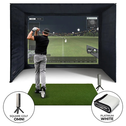 Square Golf Omni Enclosure Bundle