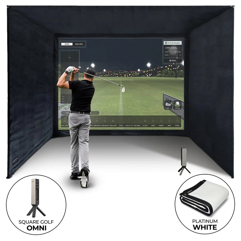 Square Golf Omni Enclosure Bundle
