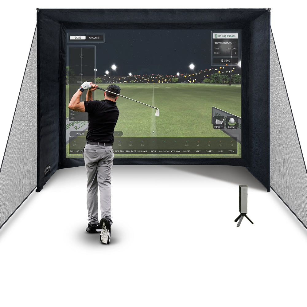 Square Golf Home Simulator Bundle - SimSpace Golf