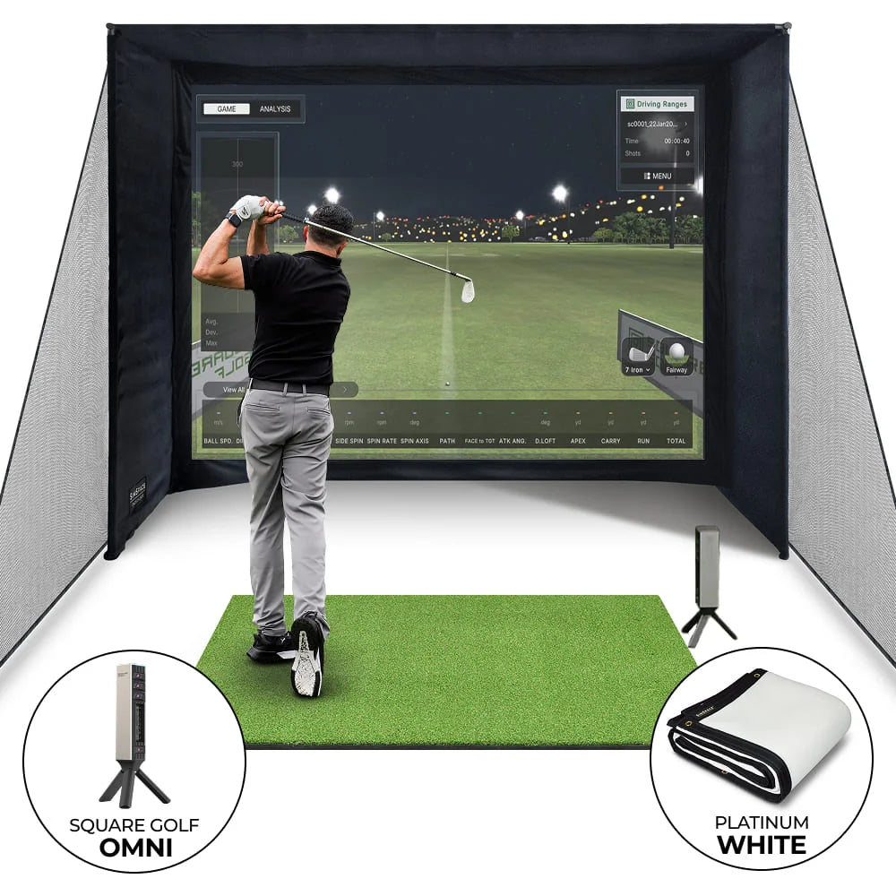 Square Golf Omni Enclosure Bundle