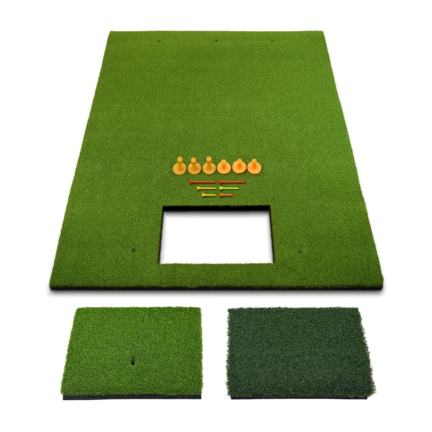 Standard Slim Switchable Hitting Mat 1.5m x 1.2m (4' 11" x 3' 11")