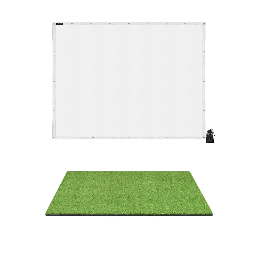 SimSpace Wide Deluxe Practice Net + Impact Screen
