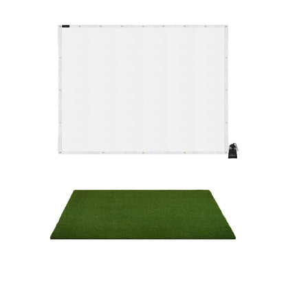 SimSpace Wide Deluxe Practice Net + Impact Screen