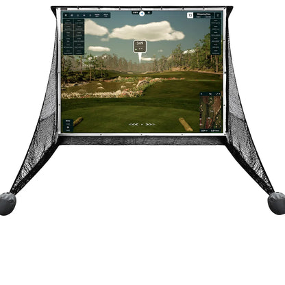 SimSpace Wide Deluxe Practice Net + Impact Screen