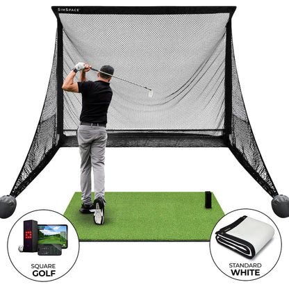 Square Golf Practice Net Bundle